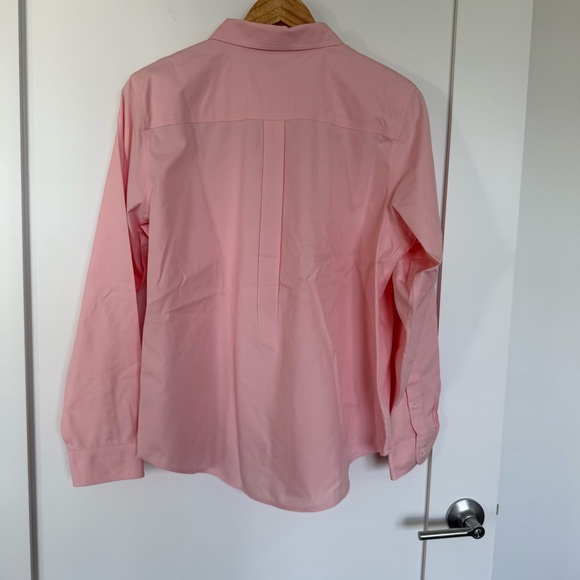 NWT LL Bean | Pink Button Down Shirt - Picture 3 of 5